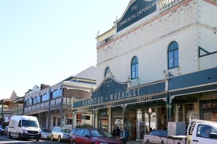 Bellingen’s Victorian streetscape