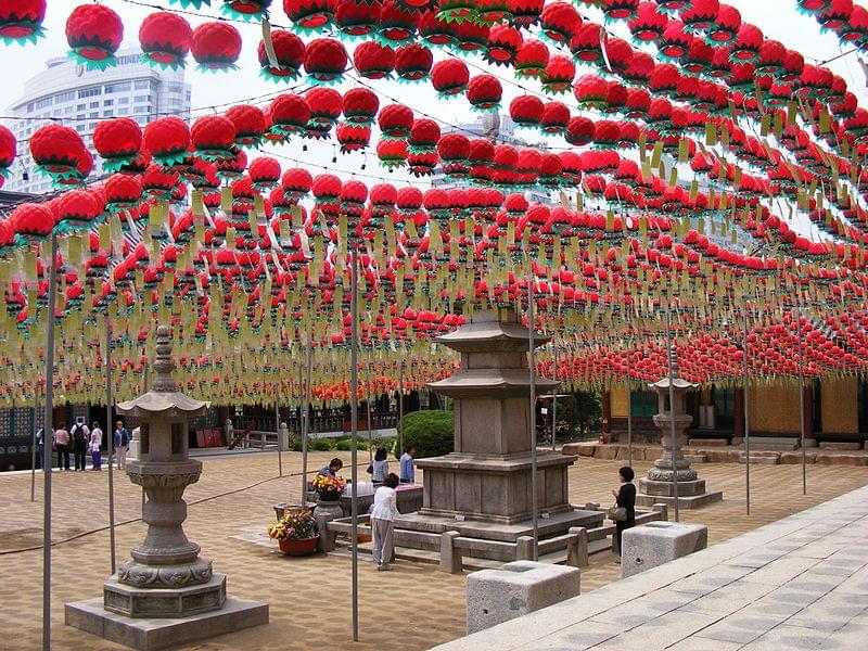 korea seoul bongeunsa