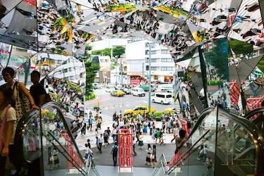 Tokyu Plaza Mall in Tokyo Japan.