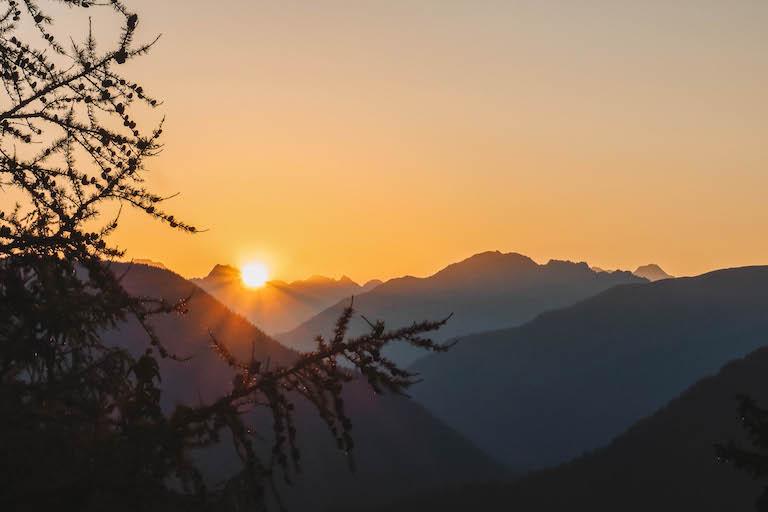 Sonnenaufgang Wallis