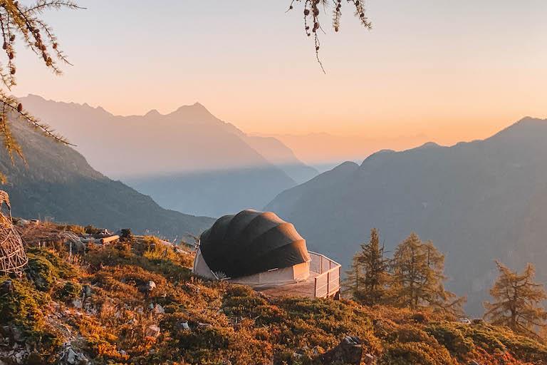 Ausflugsziele Schweiz Verticalp Camp Wallis