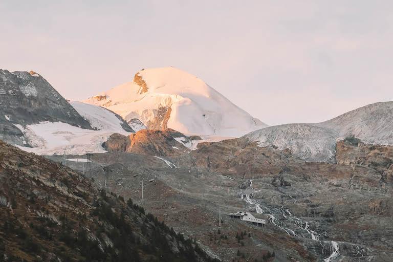 Allalin Gletscher Saas Fee