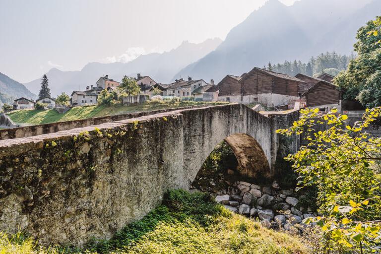 Bergell-Schweiz-Borgonovo-Graubuenden